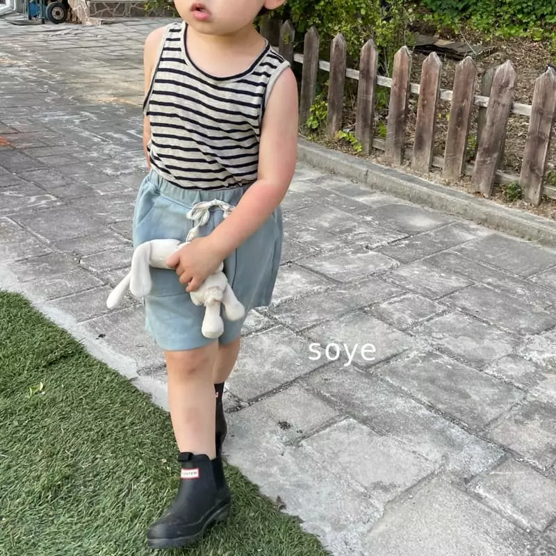 Soye - Korean Children Fashion - #childofig - Linen Stripes Sleeveless - 7