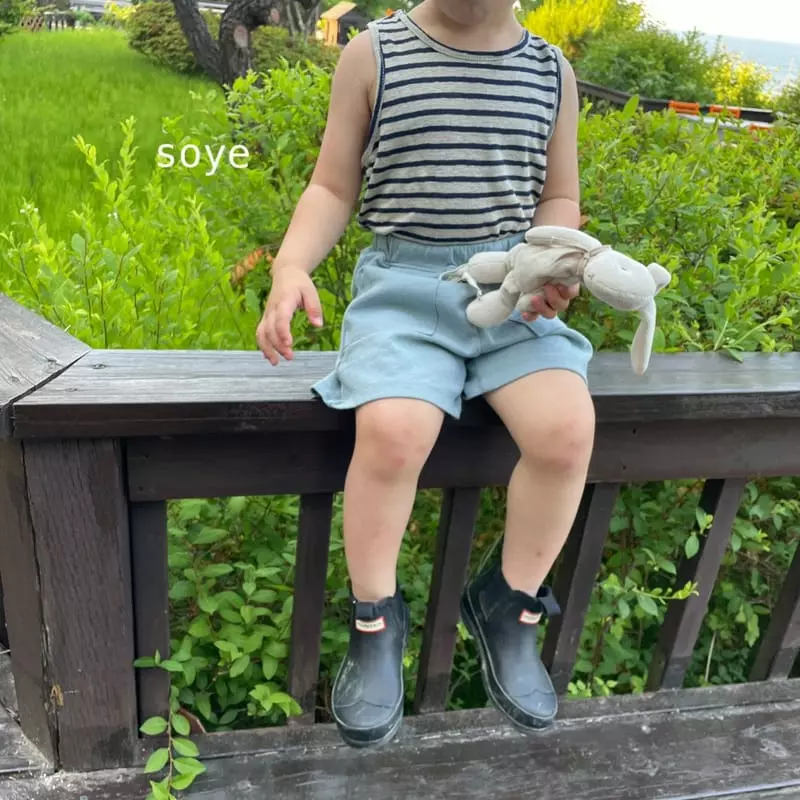 Soye - Korean Children Fashion - #childrensboutique - Linen Stripes Sleeveless - 8