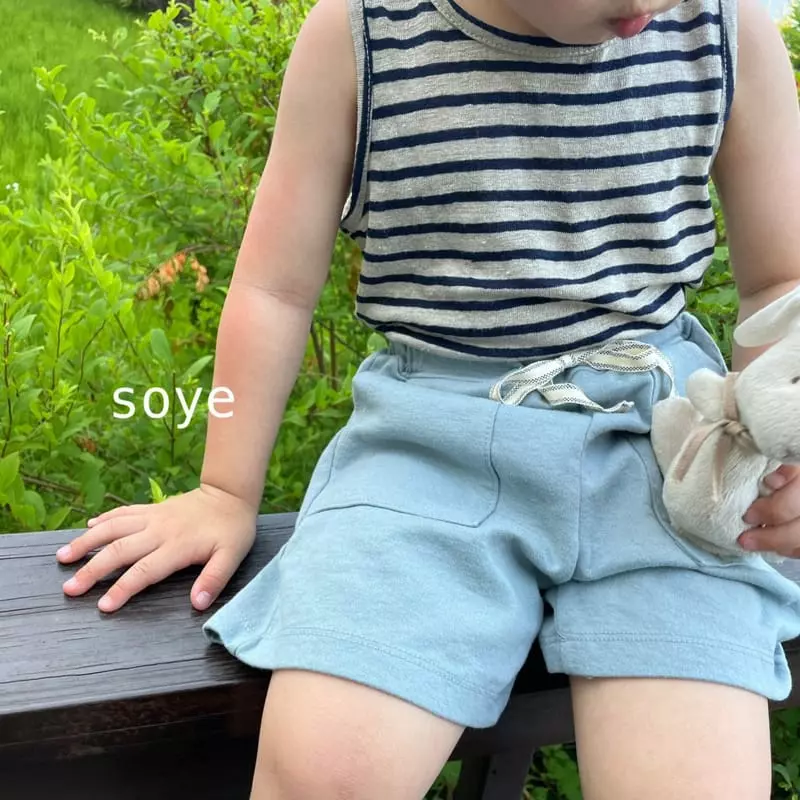 Soye - Korean Children Fashion - #designkidswear - Linen Stripes Sleeveless - 9