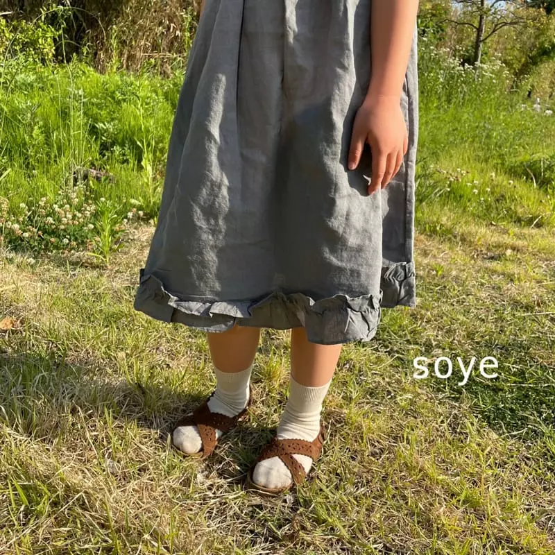 Soye - Korean Children Fashion - #designkidswear - Easy Collar One-piece - 6