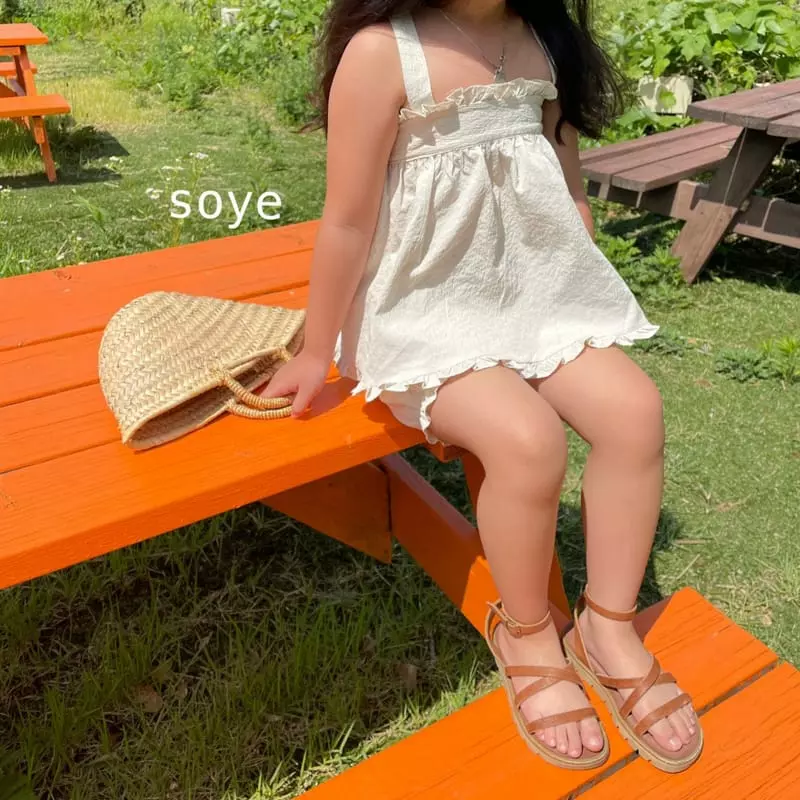 Soye - Korean Children Fashion - #kidsshorts - Mare Top Bottom sET - 3
