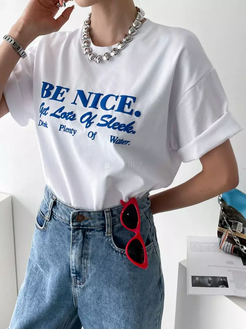 Then - Korean Women Fashion - #momslook - Binais Tee - 5