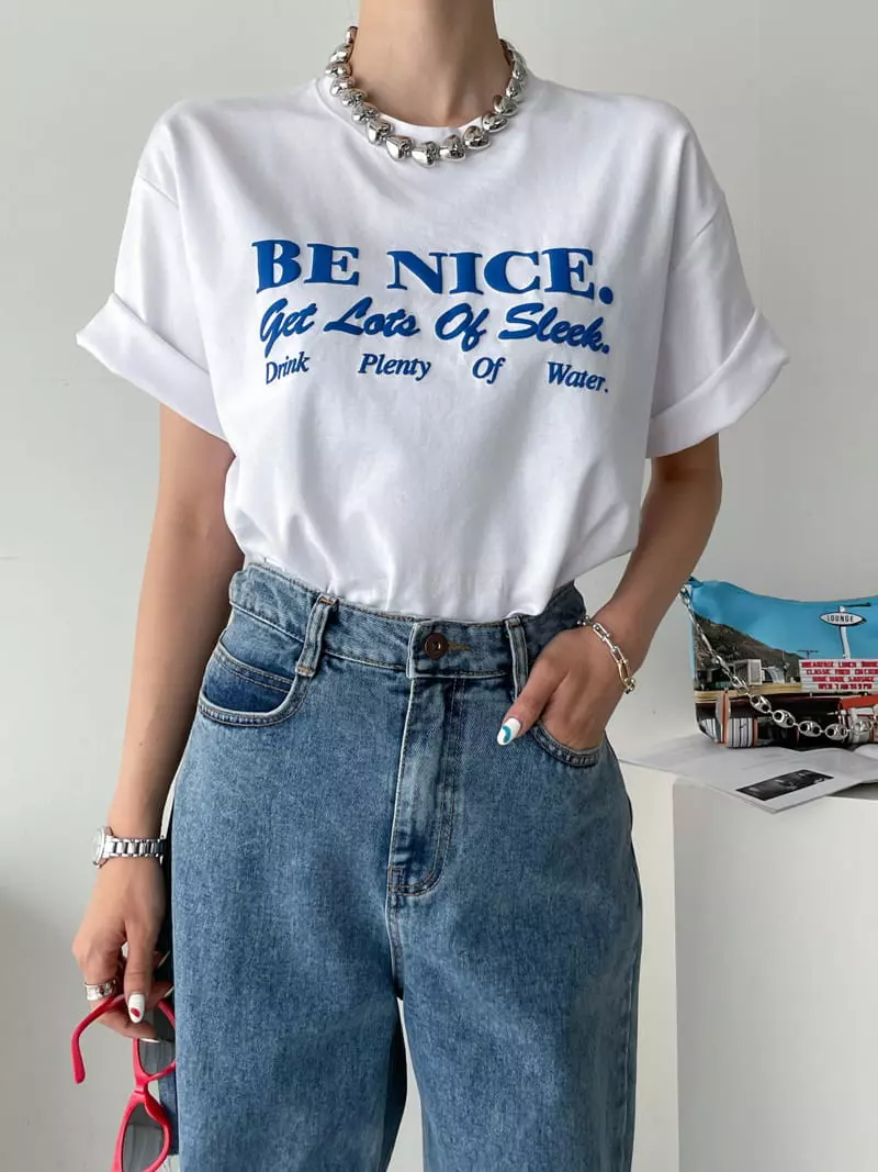 Then - Korean Women Fashion - #momslook - Binais Tee - 7