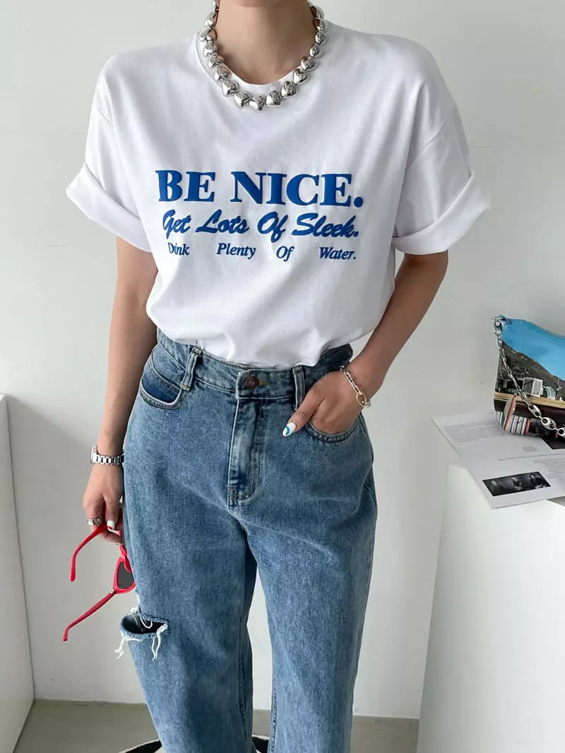 Then - Korean Women Fashion - #momslook - Binais Tee - 9