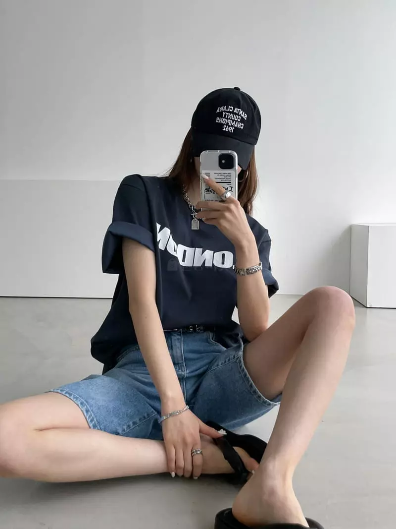 Then - Korean Women Fashion - #momslook - London Tee - 6