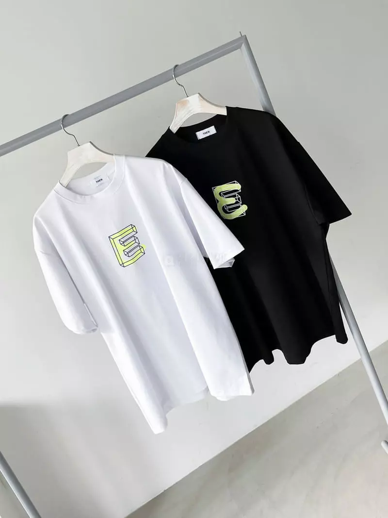 Then - Korean Women Fashion - #momslook - E Tee