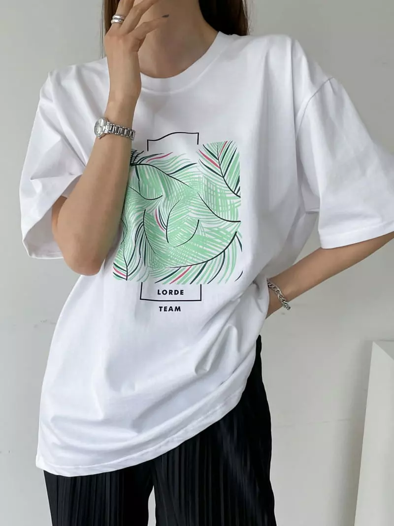 Then - Korean Women Fashion - #pursuepretty - Tropical Tee - 4