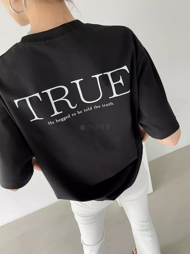 Then - Korean Women Fashion - #shopsmall - True Tee - 7