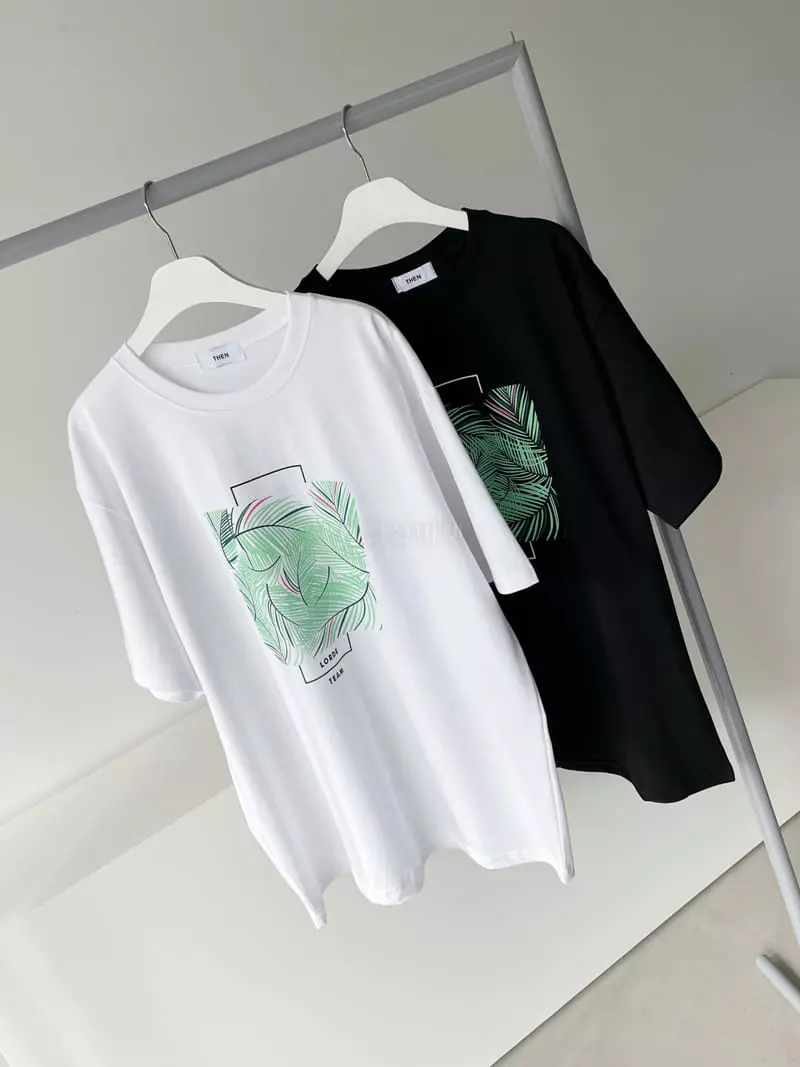 Then - Korean Women Fashion - #vintageinspired - Tropical Tee