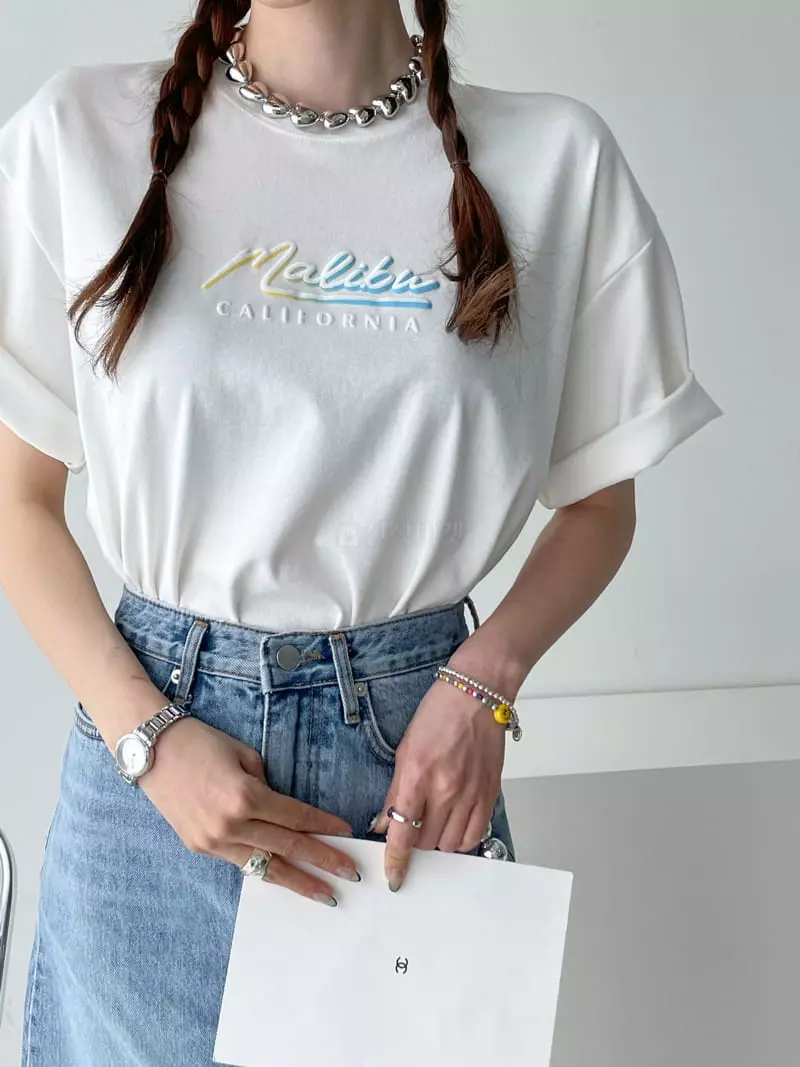 Then - Korean Women Fashion - #womensfashion - Malivu Tee - 9