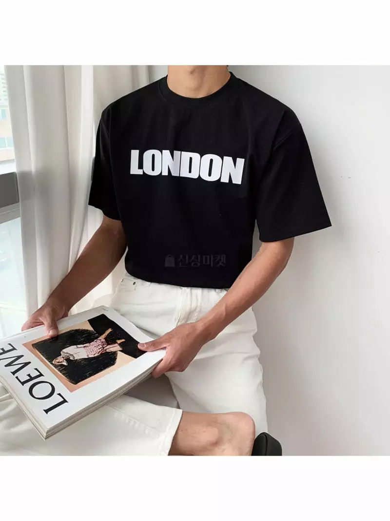 Then - Korean Women Fashion - #womensfashion - London Tee - 11