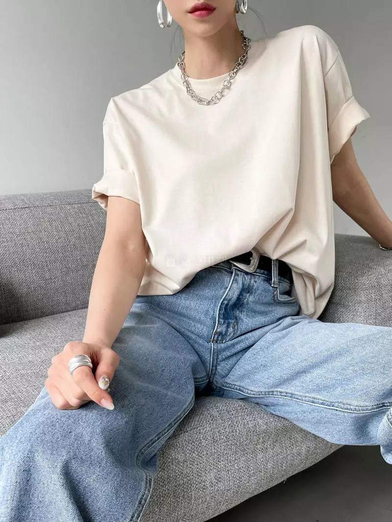 Then - Korean Women Fashion - #womensfashion - H Silket Tee