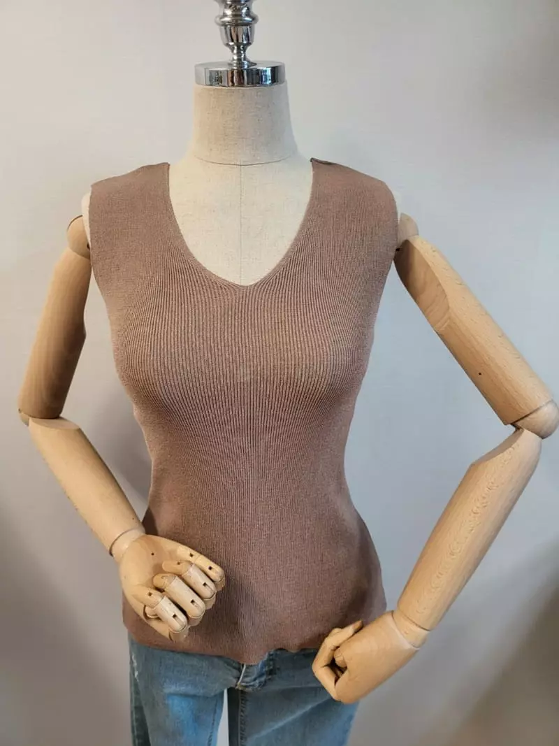 To U - Korean Women Fashion - #momslook - Pure V Sleeveless