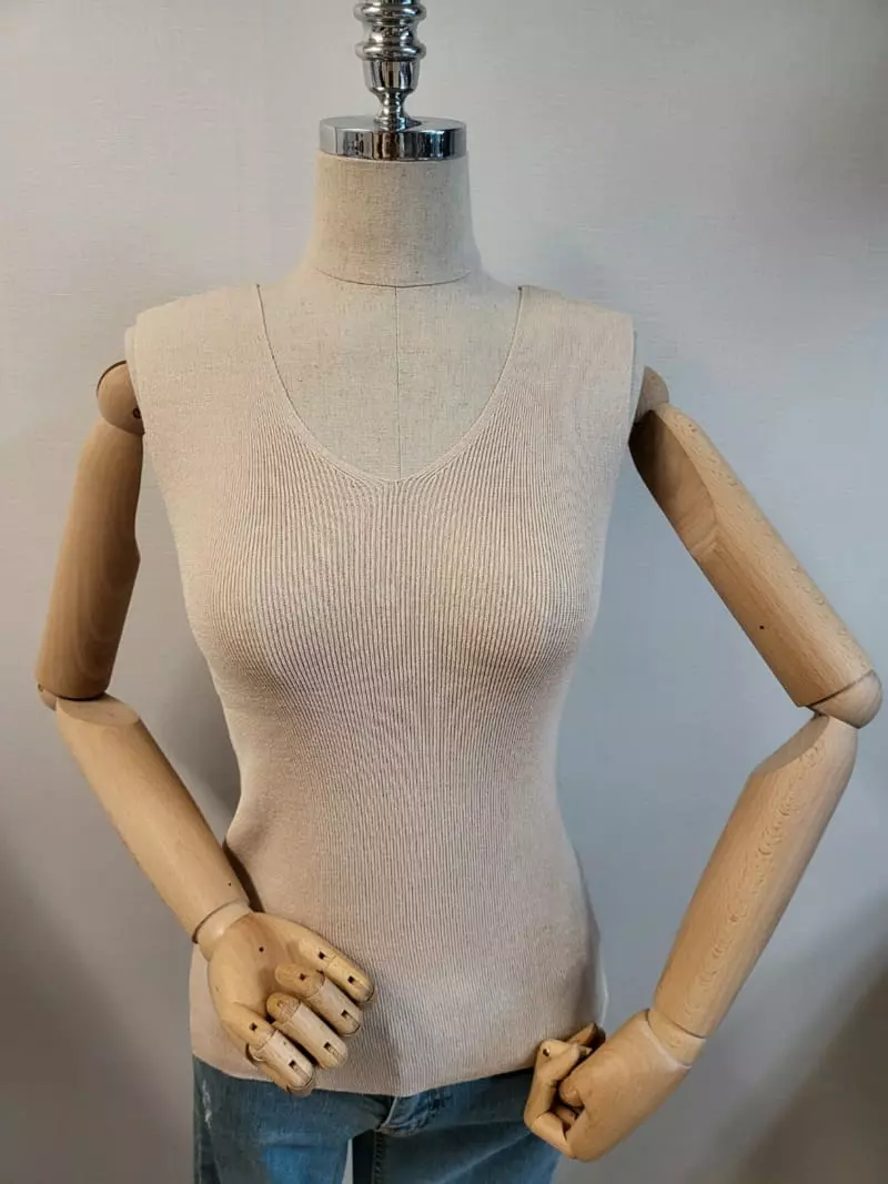 To U - Korean Women Fashion - #momslook - Pure V Sleeveless - 3