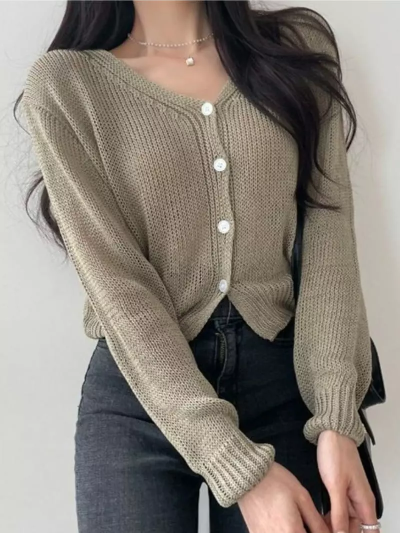 To U - Korean Women Fashion - #momslook - Ji Cardigan