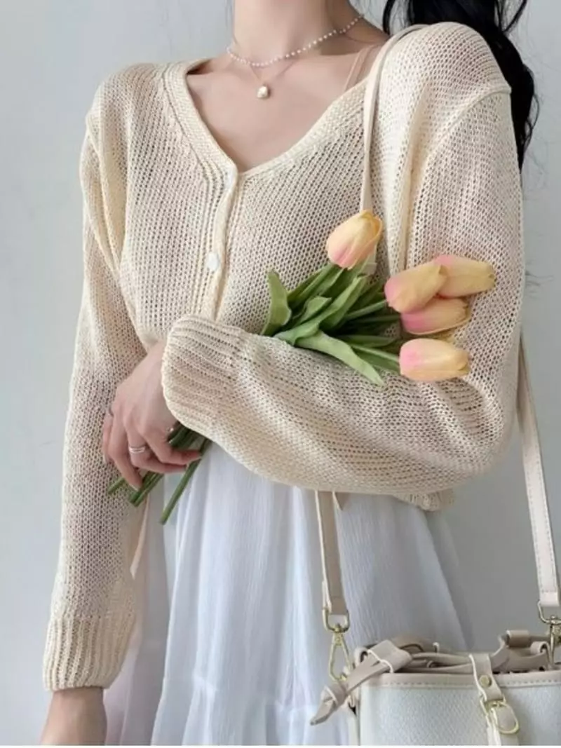 To U - Korean Women Fashion - #momslook - Ji Cardigan - 3