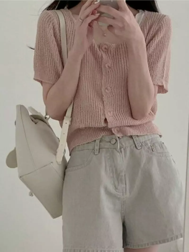To U - Korean Women Fashion - #momslook - Any Square Cardigan - 3