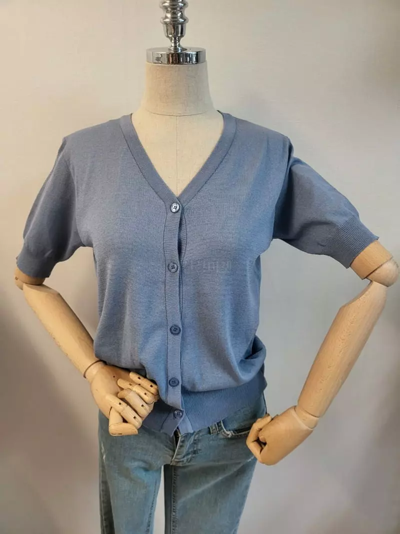 To U - Korean Women Fashion - #momslook - Summer V Cardigan - 3
