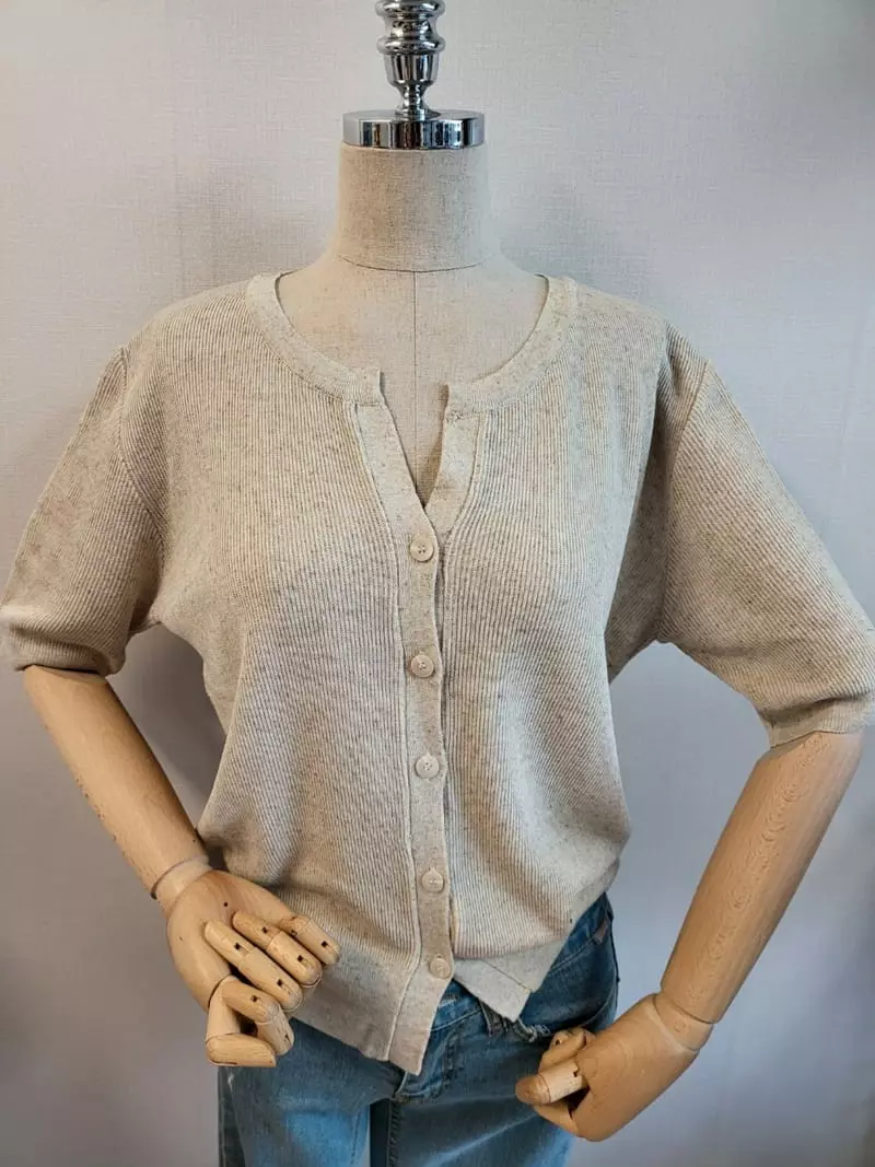 To U - Korean Women Fashion - #momslook - Summer Linen Cardigan - 3