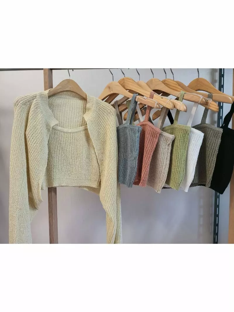 To U - Korean Women Fashion - #thelittlethings - Bookle Bolero Set - 4