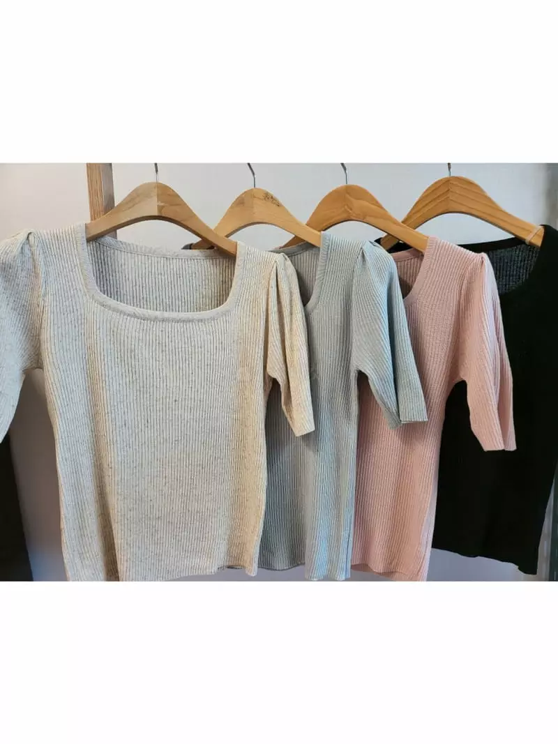 To U - Korean Women Fashion - #womensfashion - Puff Tee - 4