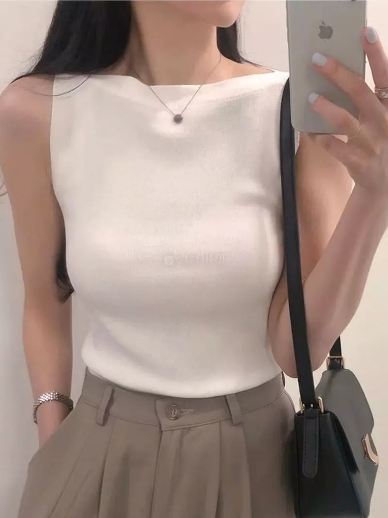 To U - Korean Women Fashion - #momslook - Lady Sleeveless