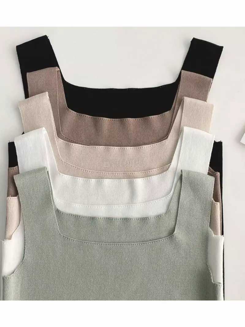 To U - Korean Women Fashion - #womensfashion - Daily Square Sleeveless - 4