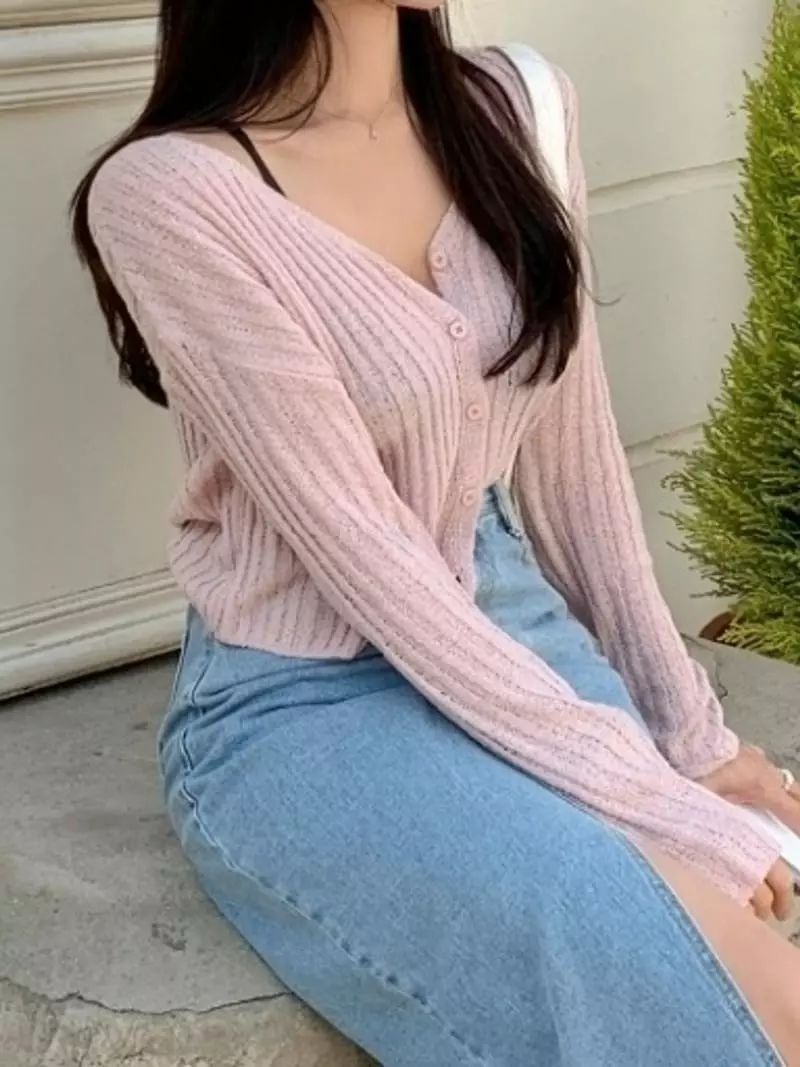 To U - Korean Women Fashion - #momslook - Daily Cardigan - 3