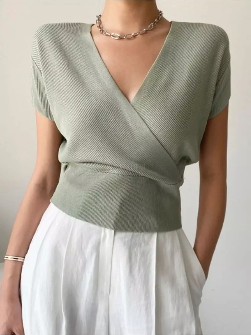 To U - Korean Women Fashion - #restrostyle - Biba Wrap - 2