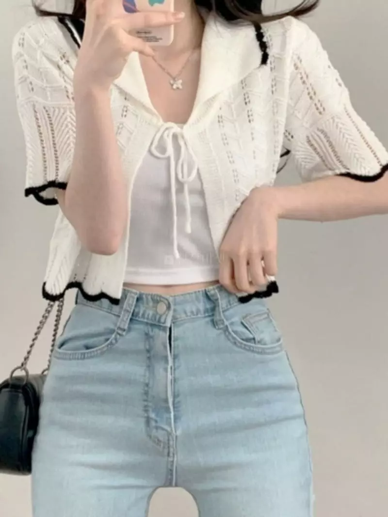To U - Korean Women Fashion - #restrostyle - Fruit Bolero