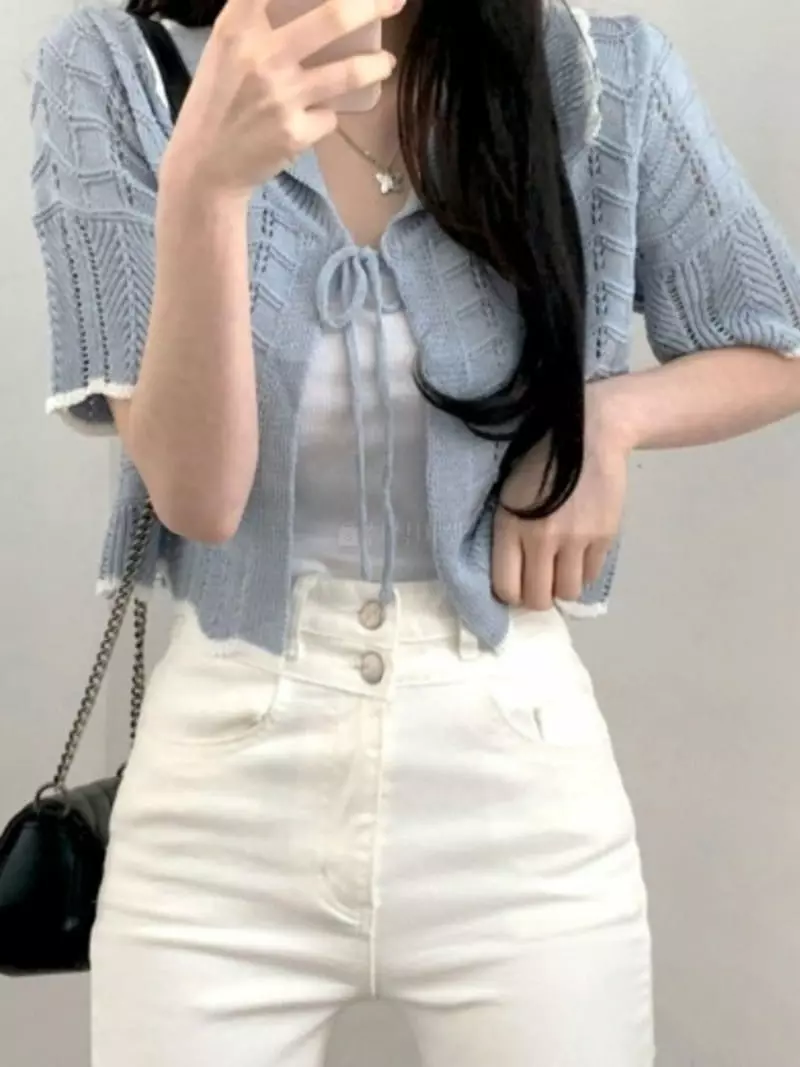 To U - Korean Women Fashion - #romanticstyle - Fruit Bolero - 2