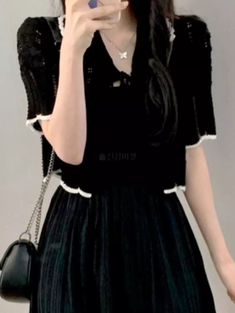 To U - Korean Women Fashion - #shopsmall - Fruit Bolero - 3