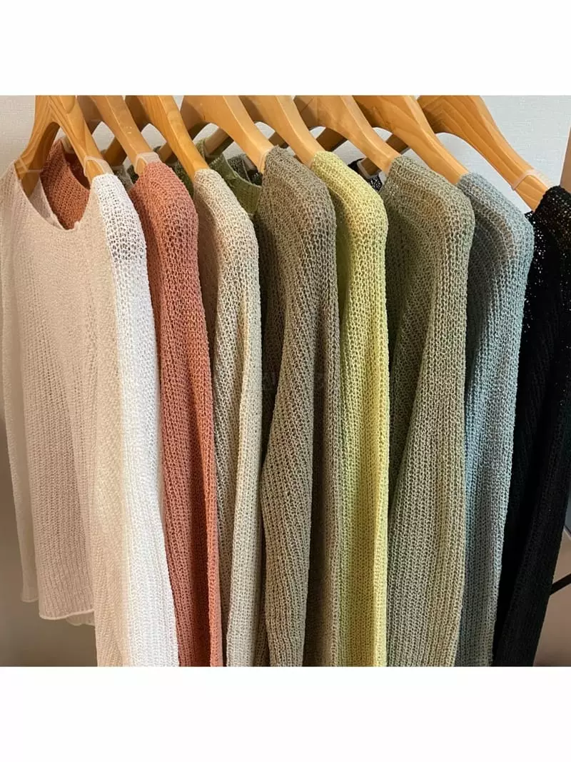 To U - Korean Women Fashion - #thatsdarling - Bookle Knit Tee - 4