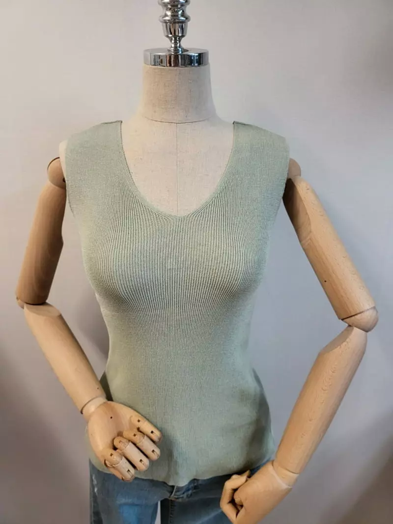 To U - Korean Women Fashion - #womensfashion - Pure V Sleeveless - 2