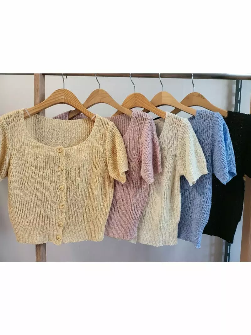 To U - Korean Women Fashion - #momslook - Any Square Cardigan - 4