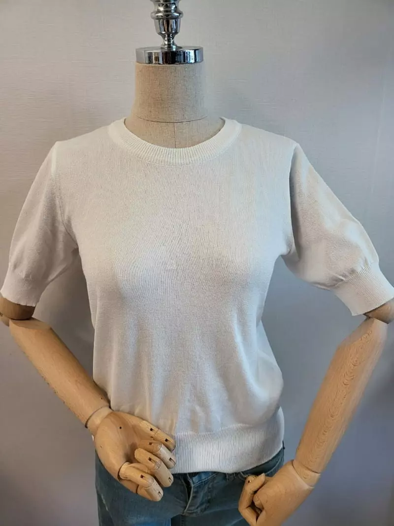 To U - Korean Women Fashion - #womensfashion - Sahalrang Knit Tee