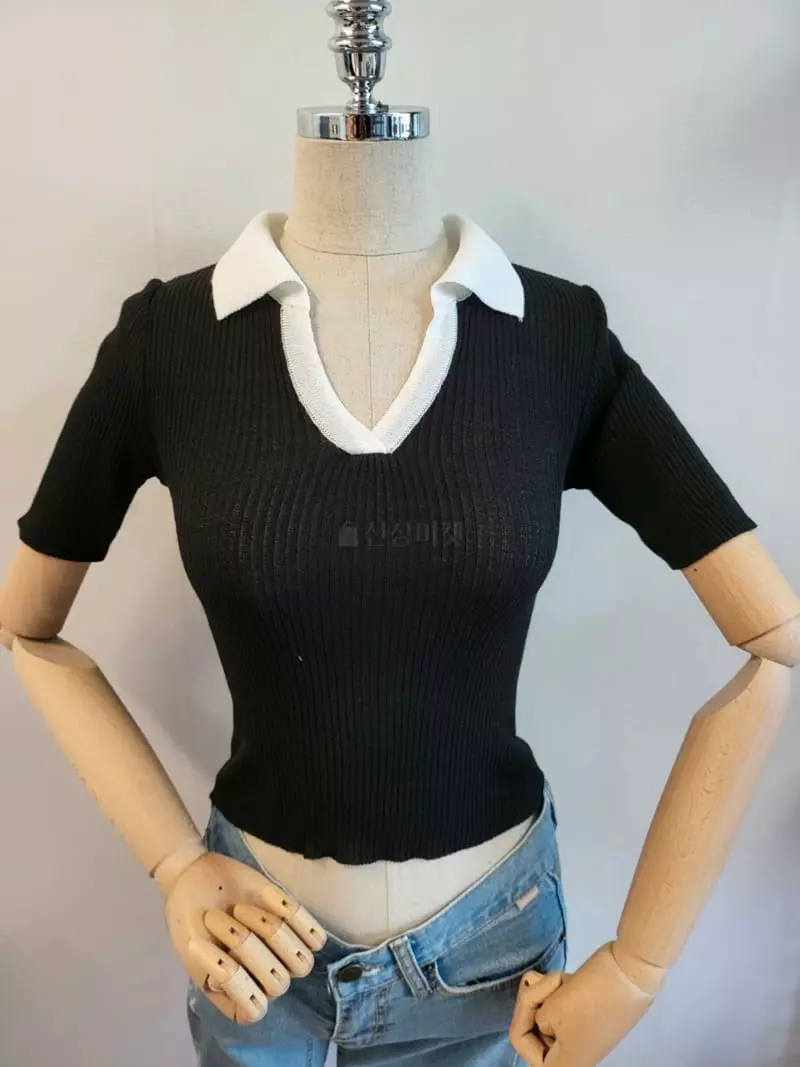 To U - Korean Women Fashion - #womensfashion - Muse Collar Tee