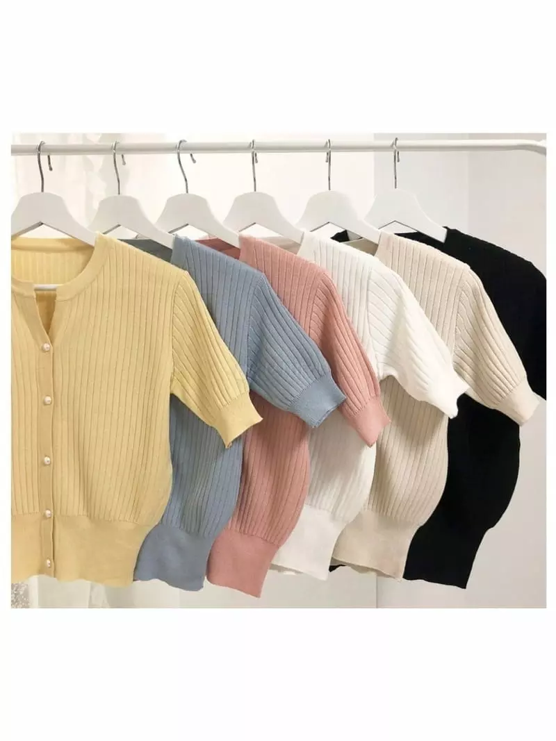 To U - Korean Women Fashion - #momslook - Madeline Cardigan - 4