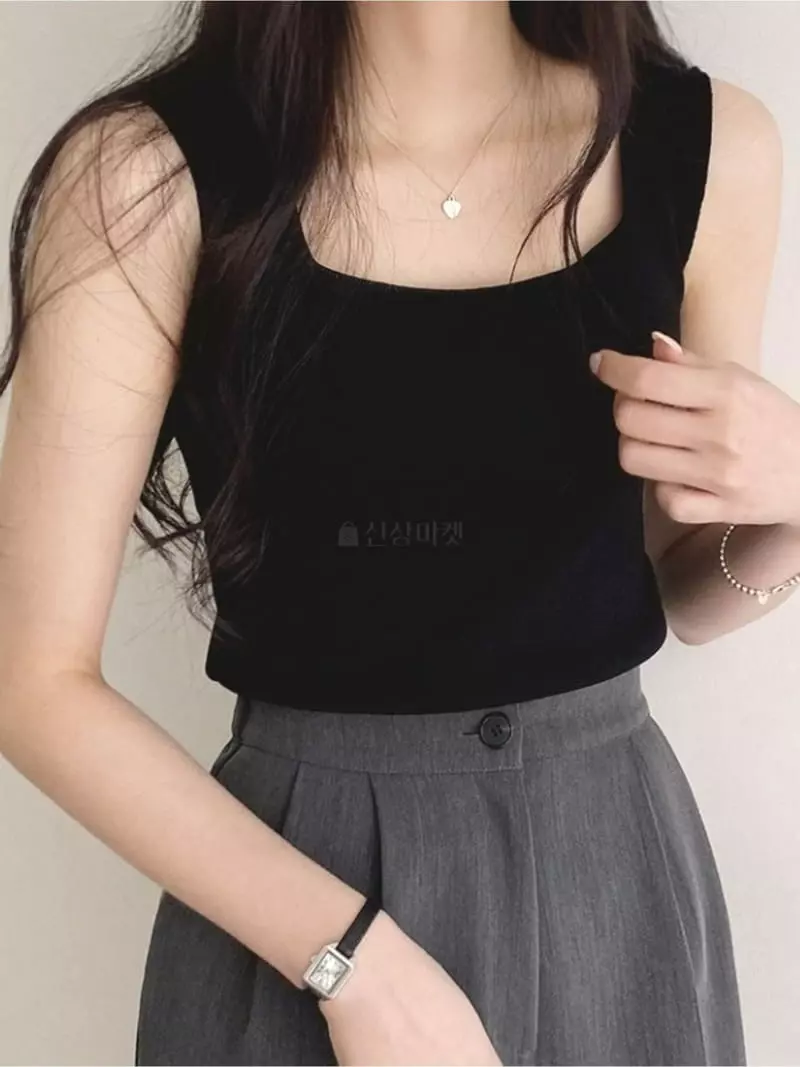 To U - Korean Women Fashion - #womensfashion - Daily Square Sleeveless - 3