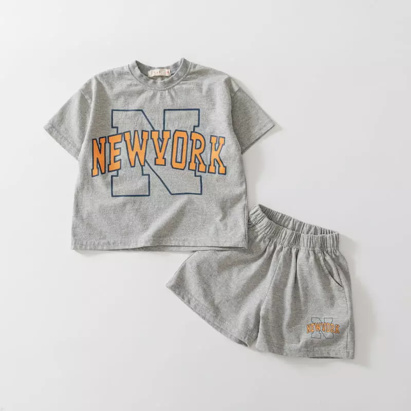 U & I - Korean Children Fashion - #Kfashion4kids - New York Tee - 3