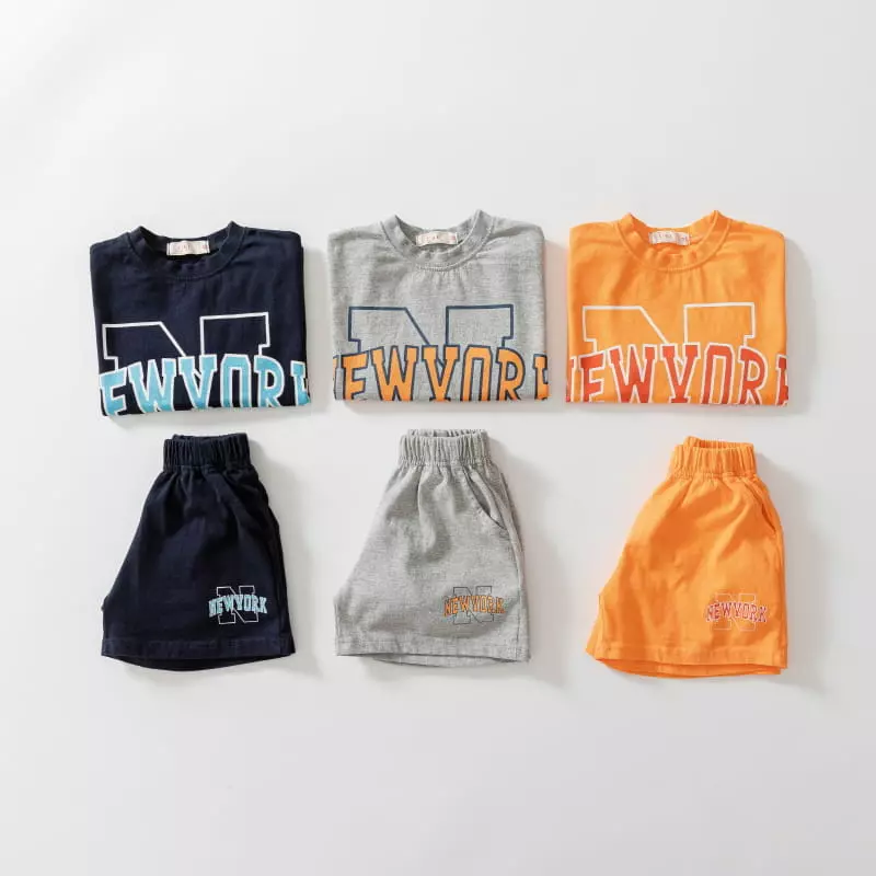 U & I - Korean Children Fashion - #Kfashion4kids - New York Shorts - 2
