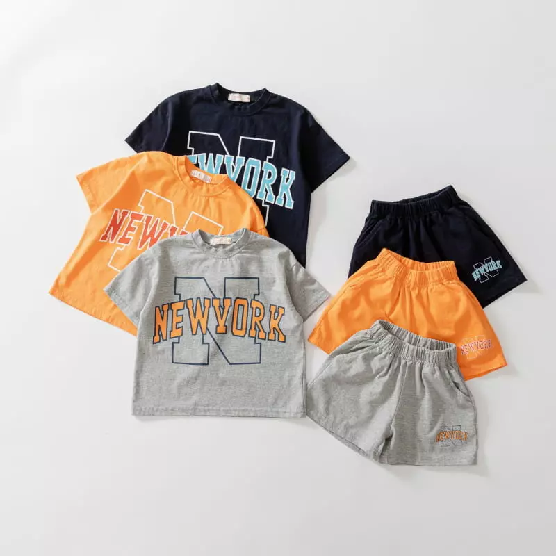 U & I - Korean Children Fashion - #discoveringself - New York Tee - 12