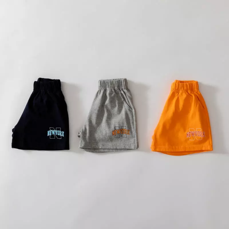 U & I - Korean Children Fashion - #discoveringself - New York Shorts - 11