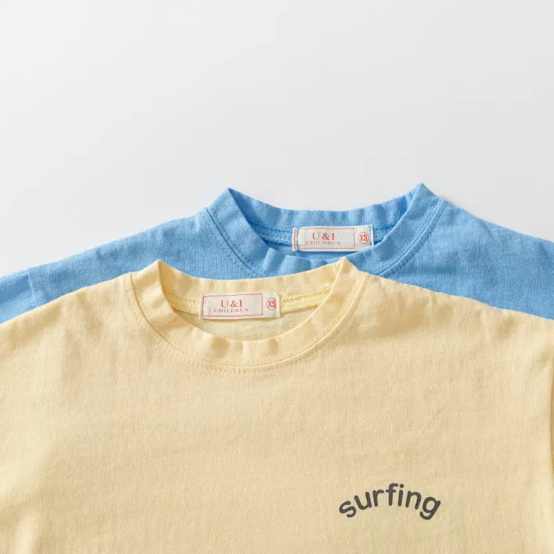 U & I - Korean Children Fashion - #fashionkids - Surfingy Tee