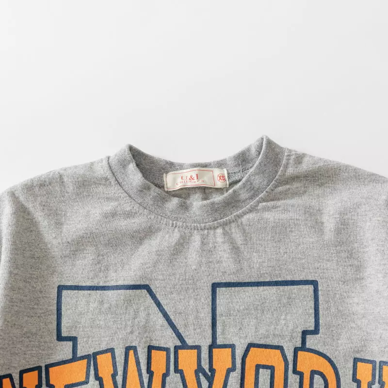 U & I - Korean Children Fashion - #Kfashion4kids - New York Tee - 4