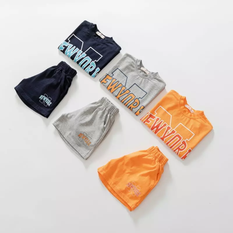 U & I - Korean Children Fashion - #littlefashionista - New York Shorts - 3