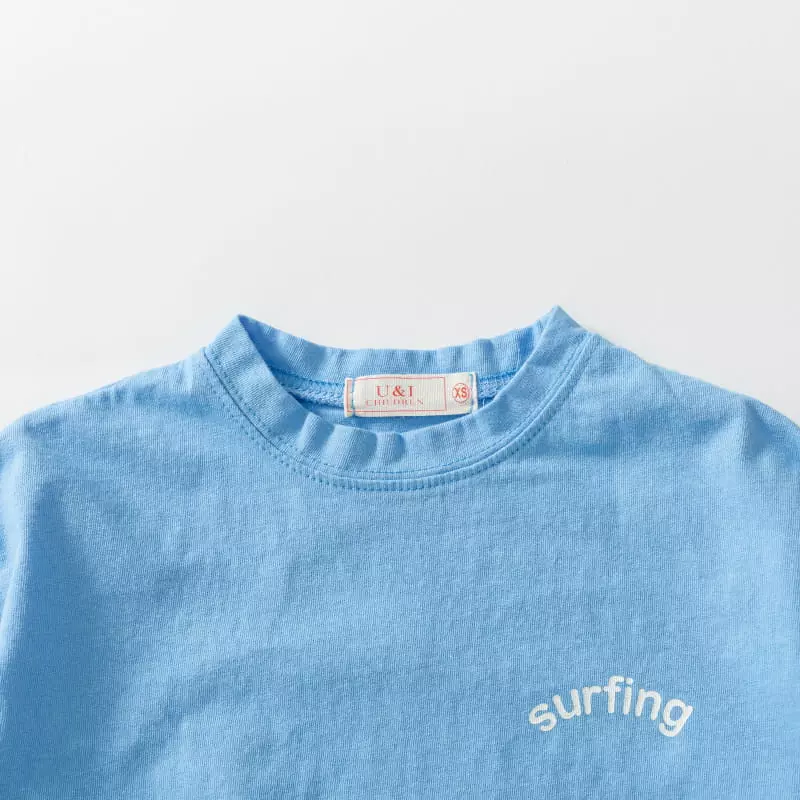 U & I - Korean Children Fashion - #prettylittlegirls - Surfingy Tee - 9
