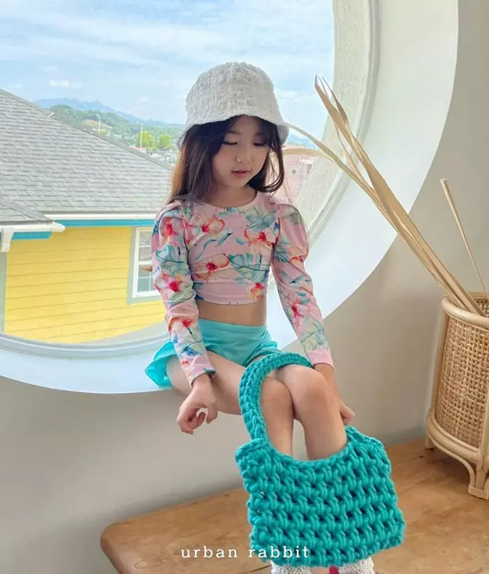 Urban Rabbit - Korean Children Fashion - #kidzfashiontrend - Palm Rashgaurd - 4