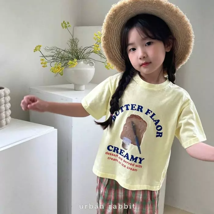 Urban Rabbit - Korean Children Fashion - #childofig - Butter Tee - 5