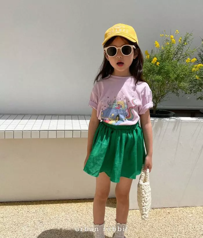 Urban Rabbit - Korean Children Fashion - #childofig - Rainbow Tee - 3